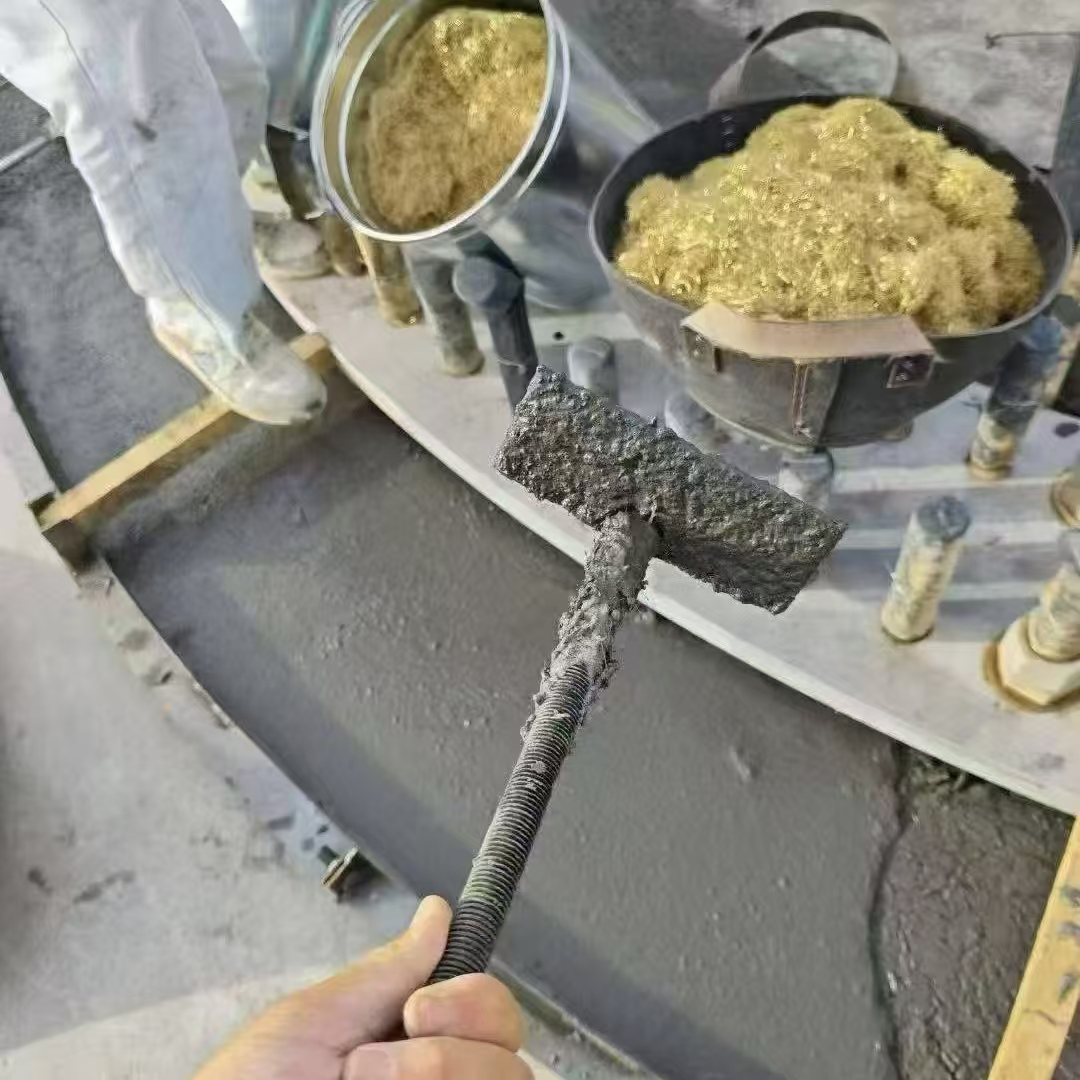 商丘C120钢纤维高强无收灌浆料 轧机压缩机汽轮机发电机锻压设备底座灌浆材料